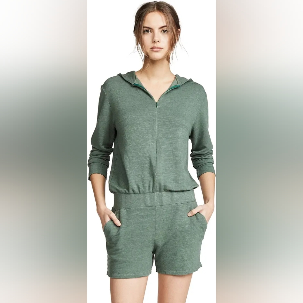 Monrow Supersoft Romper Zip Up